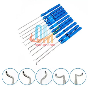 Passage de fil de reconstruction de ligament arthroscopique utilisant des instruments chirurgicaux élevés de crochet de suture orthopédique | OldMed Instruments - Product Image 2