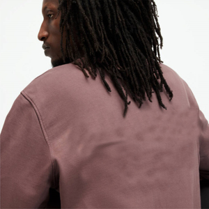 Oversize Casual en blanco de dos piezas de impresión personalizada bordada cuello redondo Jumper Jumpers sudadera para hombres - Product Image 4