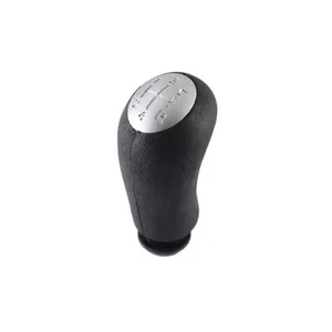 Kaya Plastik KR-529 Leather <b>Gear</b> Shift <b>Knob</b> for Megane 2 Logan 5/6 Speed OE 8200379950 Turkey - Product Image 1