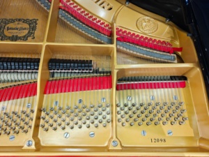 Piano à queue Yamaha NO.30 noir 88 touches, son hybride enregistrable, touches lestées à marteaux, professionnel pour studio et scène, d'occasion 12098 - Product Image 2