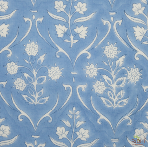 2025 Tendance Bleuet Bleu Blanc À La Main Bloc Imprimé 100% Coton Serviettes Forme Carrée-Haute Qualité pour Mariage Décor À La Maison - Product Image 3