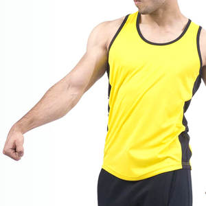 Ropa de entrenamiento de calidad superior superventas, camiseta sin mangas para hombres, camiseta sin mangas de secado rápido para hombres - Product Image 3