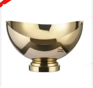 unique look silver finished metal stainless steel wine chiller <b>ice</b> <b>bucket</b> for hotel restaurant and bar - Product Image 2