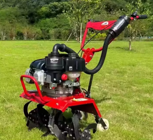 Motoculteur diesel à démarrage manuel pour l'agriculture, désherbeur et cultivateur - Product Image 2