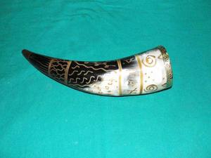 Viking Drinking Horns With Horn Stand Made of Buffalo Horns Manufacturer and Exporter From India Modern Design - Product Image 5