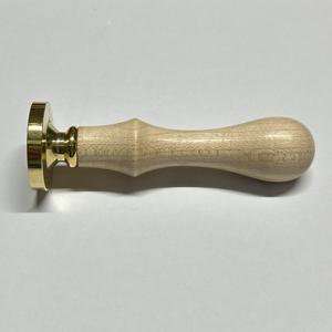 Sceau de cire rond en laiton de 25 mm en bois d'érable pour invitations de mariage – Meilleur prix d'exportation – Fournitures d'artisanat - Product Image 4