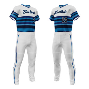 Baseball Uniform Customized Your OWN Logo Hot Selling Men's Baseball Uniform Private <b>Label</b> Design Baseball Uniforms - Product Image 6