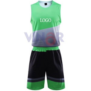 Dernière conception confortable couleur unie légère équipe porter uniforme de basket-ball Logo personnalisé et taille uniforme de basket-ball 2025 - Product Image 5