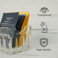 [Holar] petit porte-paquet de sucre en verre fabriqué à taïwan
