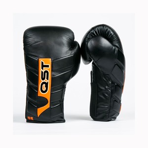 Guantes de boxeo de piel sintética de nuevo diseño personalizados QST para unisex con soporte de muñeca de gancho y bucle guantes de estilo de entrenamiento informal - Product Image 2
