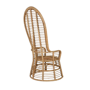 เก้าอี้หวายธรรมชาติดีไซน์ทันสมัยสำหรับพักผ่อนกลางแจ้งเฟอร์นิเจอร์ในสวน - Product Image 2