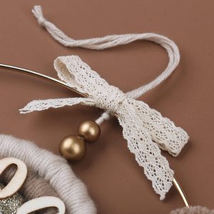 Macrame Door <b>Curtain</b>, Handmade Macrame Window <b>Curtain</b> , Outdoor Backyard Party Home Decor OEM Made in Vietnam - Product Image 3