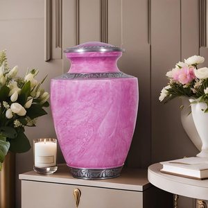 Aluminum Handcrafted Cremation Urns <b>for</b> Human <b>Ashes</b> Adult Male Female Urns <b>for</b> Adult Male Large Funeral - Product Image 5