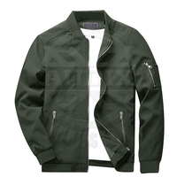 Veste bomber décontractée pour homme, coupe slim, légère, pour le printemps et l'automne, vêtements de sport, veste d'hiver chaude pour homme