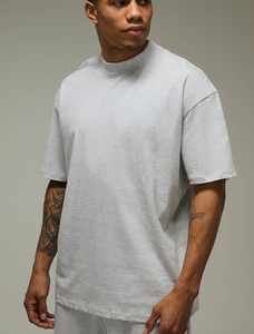 Camiseta de Algodón Transpirable para Primavera/Otoño, Ideal para Ejercicio Diario, Ropa Urbana, Tallas Grandes, Camiseta Deportiva para Hombre - Product Image 5