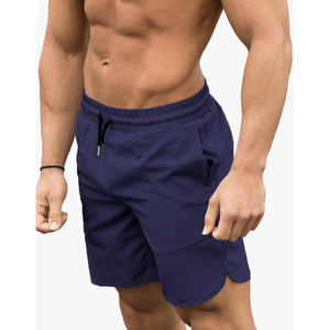 OEM High Street Men's Gym Shorts Comfortable Breathable Casual Solid Pattern Shorts with Custom Logo - Product Image 3