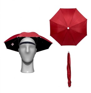 Cappello Ombrello Hands-Free con Fascia Elastica Regolabile, Pieghevole Impermeabile per Pioggia e Sole, Leggero e Portatile, Disponibile in 4 Colori - Product Image 4