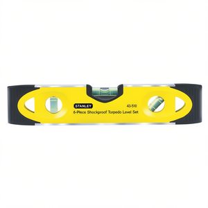 Juego de Niveles Torpedo Resistentes a Impactos Stanley de 6 Piezas, Herramienta Premium para Profesionales - Product Image 2