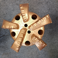 5 1/2 "5 ailes Pdc Bit pour le forage de gaz pétrolier/outil de forage de roche Foret à pétrole offshore PDC Bit