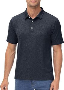 Polo transpirable personalizado para hombre, ligera y duradera Camiseta lisa de alta calidad, camiseta Polo Lisa Unisex de algodón 100% - Product Image 2