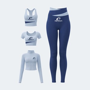 Ropa Deportiva al Por Mayor para Mujer, Ropa de Gimnasio, Fitness, Ejercicio, Ropa Deportiva sin Costuras, Conjunto de Yoga - Product Image 2