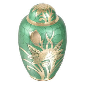 Urnas de Cremación de Latón Estilo Americano al por Mayor para Cenizas Humanas y de Adultos, Personalizables con Diseños a Medida para Mascotas - Product Image 1