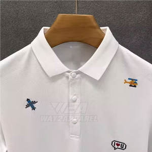 Camisetas Polo bordadas de calidad superior Camisetas Polo bordadas de color personalizadas hechas con el mejor material - Product Image 5