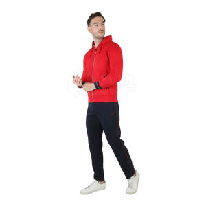 Chándal en blanco con logotipo personalizado para hombre, chándal liso para entrenamiento, pantalones deportivos, conjunto de dos piezas, chándal para hombre para invierno - Product Image 3