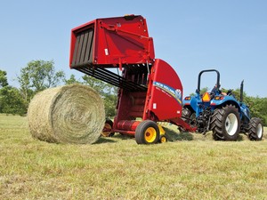 New Holland's All New Roll-Belt Variable Chamber Round Balers - Product Image 2