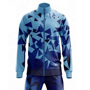 Chándales estampados con cuello levantado para hombre, chaquetas y pantalones, conjuntos de pantalones, ropa para correr, chándales con estampado de sublimación completa para hombre - Product Image 2