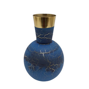 Best Selling Metal Flower <b>Vase</b> <b>White</b> Finished For Home Living Area Table Top Decoration Handmade Customized Metal <b>Vase</b> - Product Image 4