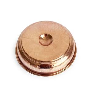 Bol de bain turc en cuivre blanc d'Anatolie, Kurnaci, 16-18-20 cm, fait à la main, objet décoratif pour le bain, sauna, bain finlandais, Ofur - Product Image 6