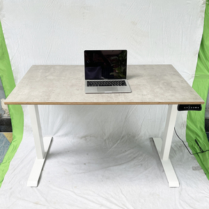 Mesa Elevadora de Madera Contrachapada FlexiDesk FLD019 con 1 Motor para Uso en Oficina - Product Image 4
