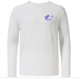 OEM personalizado pesca camiseta de alta calidad Upf50 + secado rápido Uv pesca Sudadera con capucha de manga larga rendimiento pesca camisas para hombres - Product Image 2