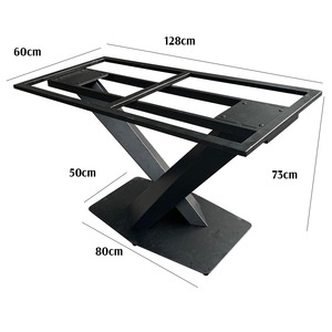 Industrial Style CHB68040 X-Style Iron <b>Footrest</b> with Durable - Product Image 3