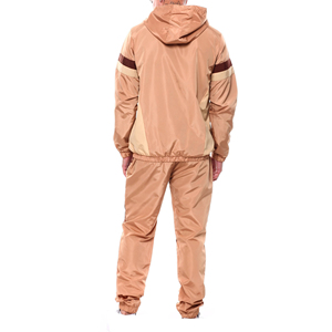 Nouvelle arrivée 2025, ensemble veste et pantalon de jogging en nylon de haute qualité, respirant, motif uni, coupe-vent, décontracté, unisexe, pour l'automne - Product Image 3