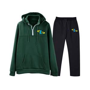 Conjunto Deportivo de Algodón para Hombre, Pantalones Deportivos y Sudadera con Capucha, Conjuntos Deportivos Personalizados para Hombre - Product Image 5