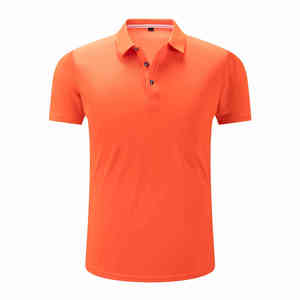 Camiseta con Logotipo Personalizado OEM, Camiseta de Golf de Manga Corta Lisa de Alta Calidad, Secado Rápido, Transpirable, sin Costuras, para Hombre - Product Image 1