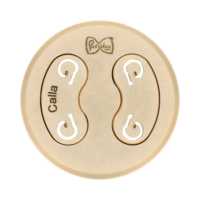 Matrice d'extrusion de pâtes en bronze de 63,5 mm de diamètre, modèle Fleur de lys, pour diverses machines à pâtes