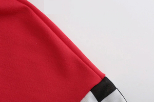 Long <b>Sleeve</b> Sexy Midriff-baring Women Patchwork Female Pullover <b>Sweatshirt</b> <b>Short</b> Top Outwear Crop Top Hoodies - Product Image 6