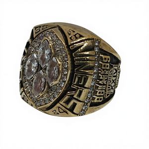 Anillo de Campeonato Personalizado de Latón Moderno |   Anillo Deportivo Personalizado para Equipo |   Opciones de Oro y Plata - Product Image 3