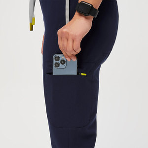 Biểu Tượng Tùy Chỉnh Dệt Chống-Nhăn V Cổ Tẩy Tế Bào Chết Bộ Đồng Phục Cho Phụ Nữ Của Y Tế Sử Dụng Trong Các Bệnh Viện & Phòng khám - Product Image 6