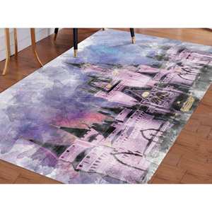 Tapis Château de Cendrillon, Tapis Disney, Tapis pour enfants, Tapis imprimé, Tapis en chenille - Product Image 4