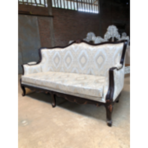 Factory Sale Modern Luxury <b>Outdoor</b> Teak Solid Wood <b>Sofa</b> for Garden Patio Courtyard and Living Room - Product Image 1