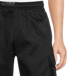 <b>Men's</b> Casual Style Heavy Thick Cotton Fleece <b>Bermuda</b> <b>Shorts</b> Wholesale Plain Streetwear Drawstring Canvas Jogger <b>Shorts</b> <b>Men</b> - Product Image 4