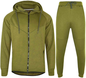 ชุดกีฬาวิ่งออกกำลังกายขนแกะสำหรับผู้หญิงชุดวอร์มธรรมดาพร้อมเสื้อฮู้ดสไตล์ฮิปฮอป - Product Image 1