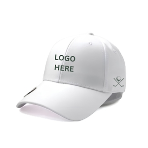 Blank 6-Panel Performance Golf <b>Cap</b> With Magnetic Ball Marker Velcro Closure Custom Logo Moisture-Wicking Sports Hat <b>For</b> <b>Men</b> OEM - Product Image 2