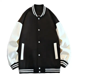 Veste de sport vintage orange pour homme, en coton fin sans col, de haute qualité, personnalisable avec broderie - Product Image 4