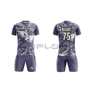 ชุดฝึกฟุตบอลชุดฟุตบอลเยาวชนสำหรับผู้ชายเสื้อเจอร์ซีย์ตัดอัตโนมัติชื่อทีม - Product Image 6