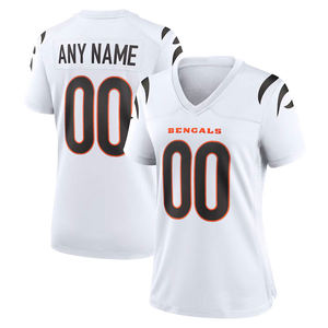 Maillot de football américain à manches courtes pour hommes, imprimé brodé, uniforme de l'équipe américaine, respirant, pas cher, vente en gros de haute qualité - Product Image 5